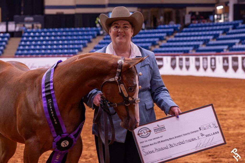 Robin Robinett scores $32K with a pair of Platinum Paints - APHA.com