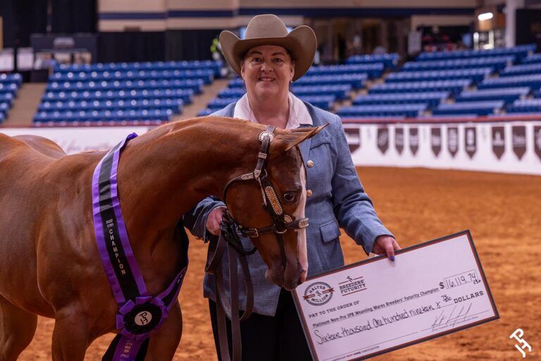 Robin Robinett scores $32K with a pair of Platinum Paints - APHA.com