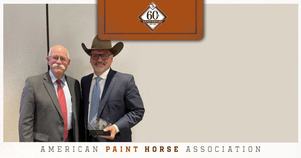 APHA innovation helps Billy Smith win Equine Vision Award