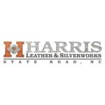 Harris Leather & Silverworks logo.