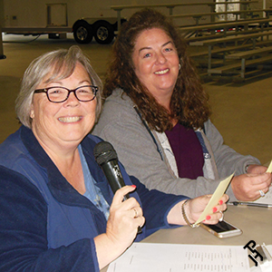 Show managers, Sally Griffin and Robin Robinett.