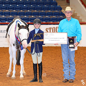 APHA World Championship Show Scholarship winner.