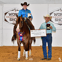 AjPHA member and their family displaying all their winnings.