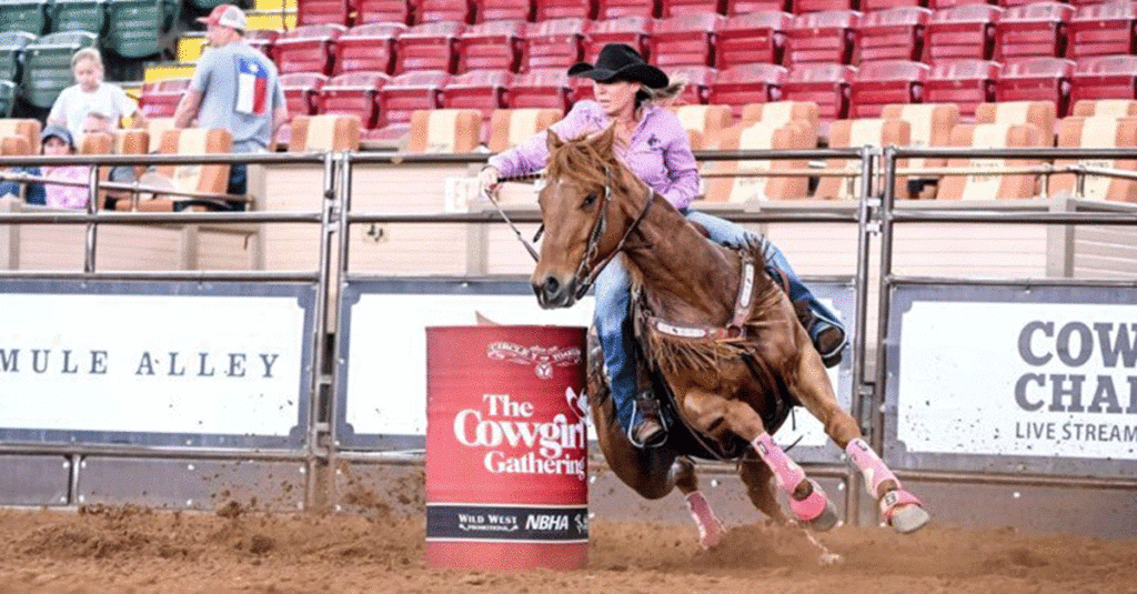 Barrel Racer, Brandie Inman.