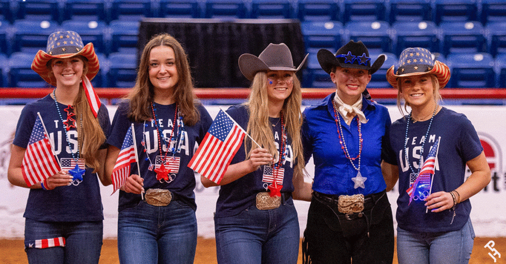 The five members of Team USA.