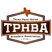 Texas Paint Horse Breeders Association logo.