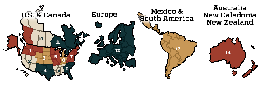 Club Zone map.