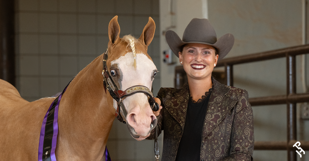 Cow Horses to Conformation: Corina Holman makes her debut at the 2024 Halter Million