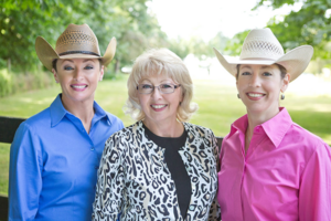 Patty Baker with daughters Monica and Kara