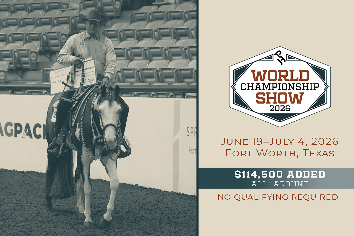 All-Around events 2026 APHA World Show