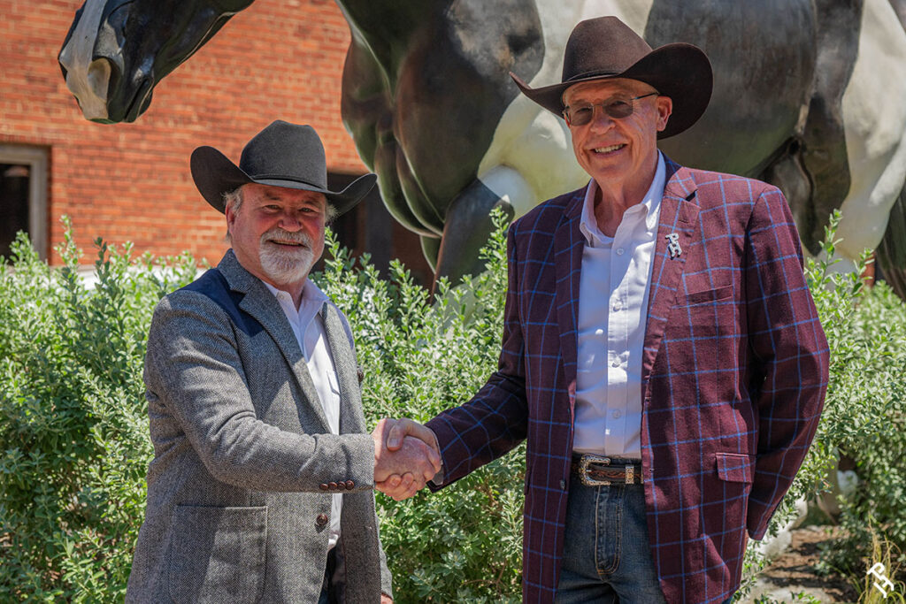 APHA CEO Kurt Crawford with President Mike Holloway